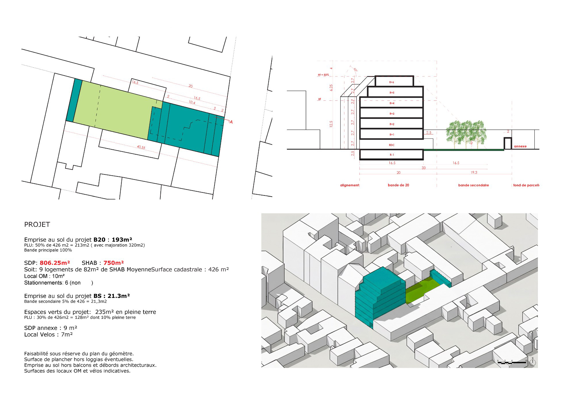 Feasibility Study for a Residential Development Project – plan 1