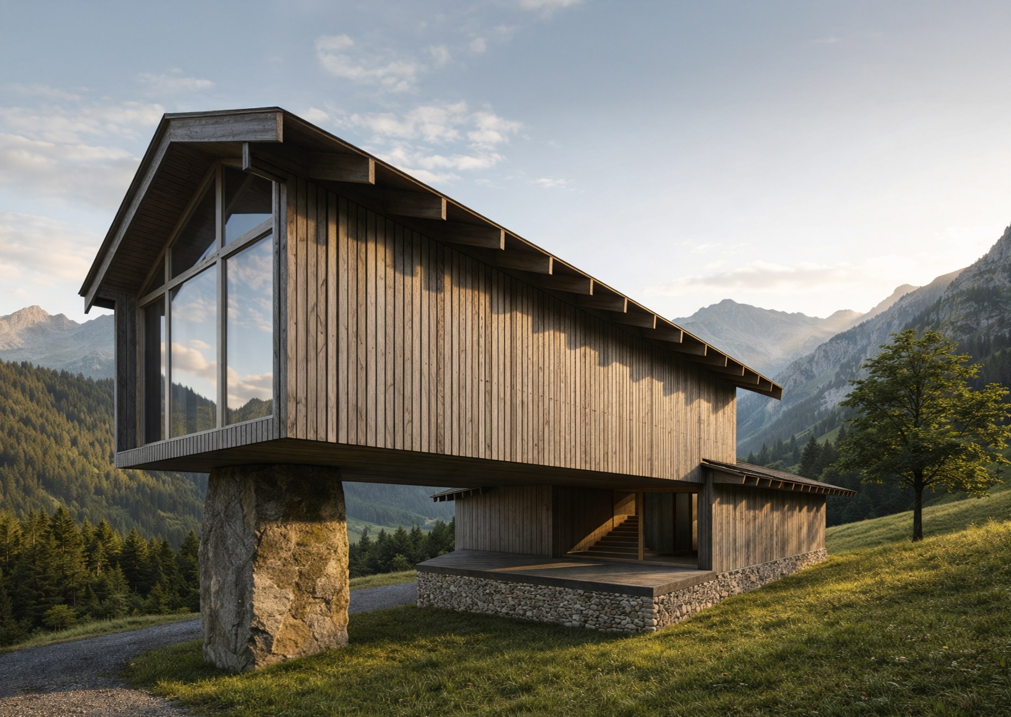 Villa, Megève, 2023 – AVA Alberto Venzo Architect